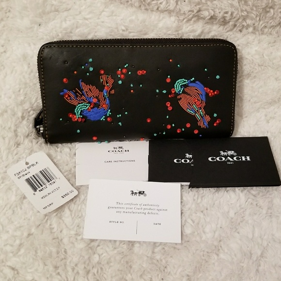 NWT Coach Meadowlark wallet - Picture 5 of 5